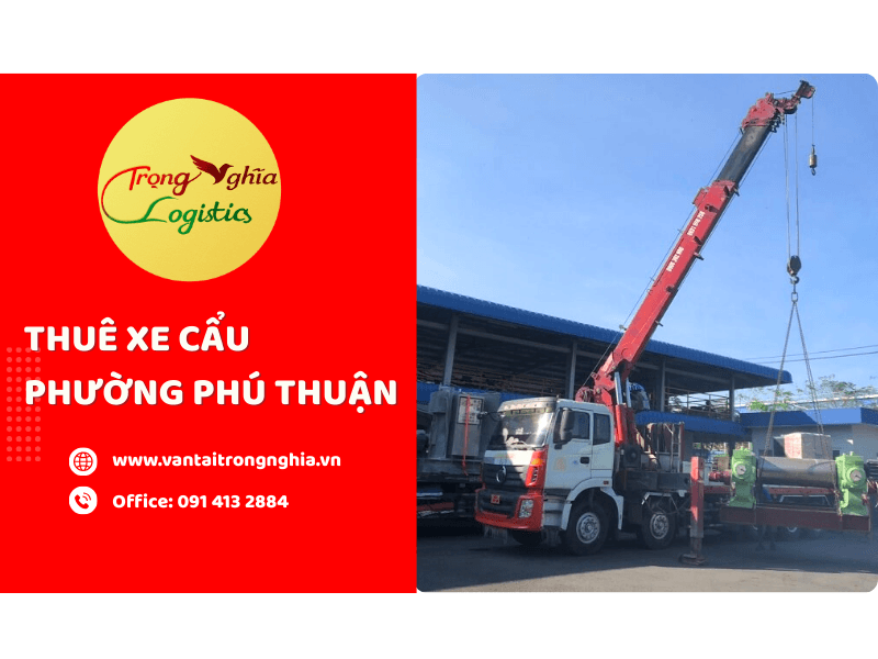 thuê xe cẩu Phường Phú Thuận